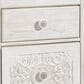 Signature Design by Ashley Paxberry 2 Drawer Nightstand in White Wash, , large