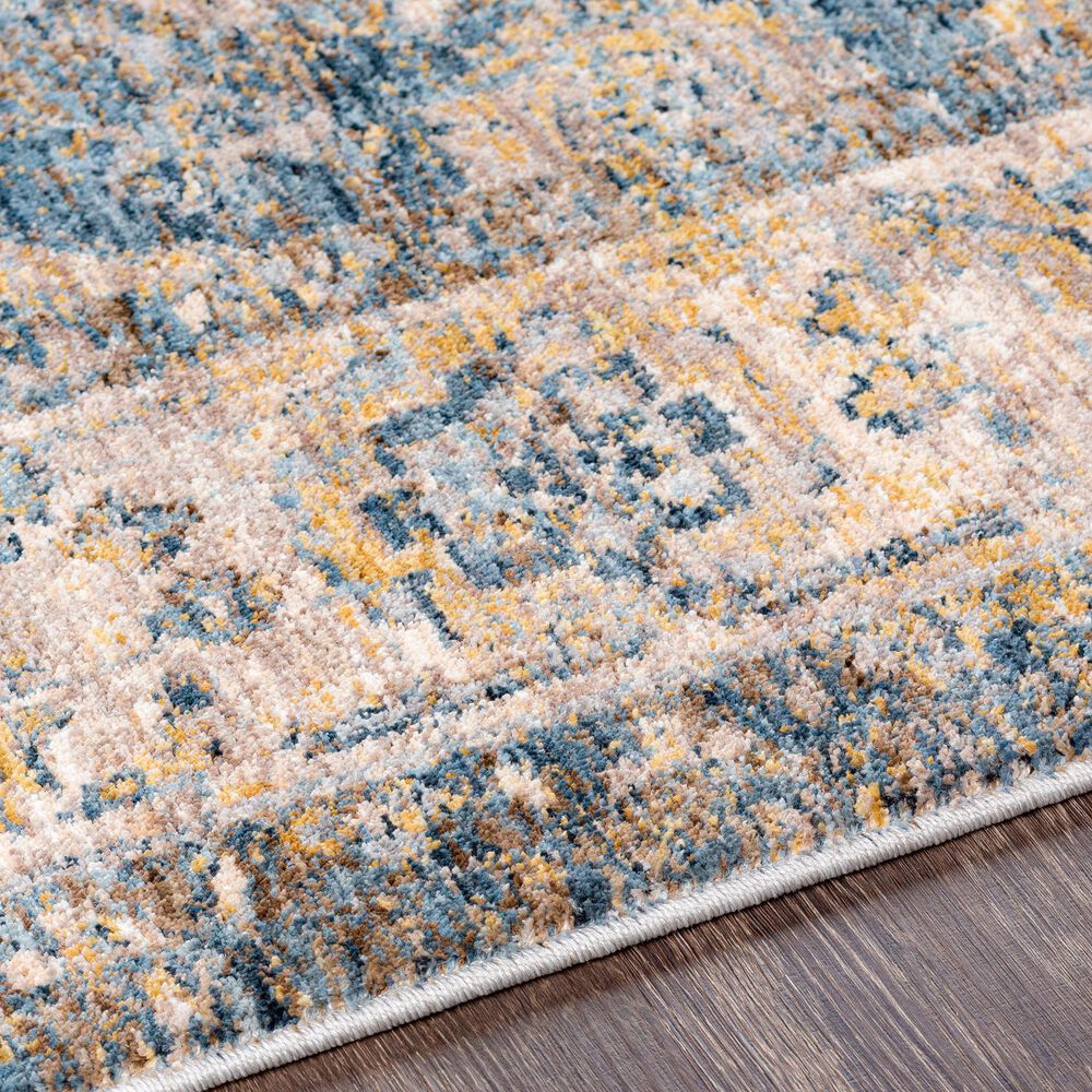 Surya Mirabel 2&#39;7&quot; x 4&#39; Teal, Aqua, Mustard, Olive, Taupe, Gray and Beige Area Rug, , large