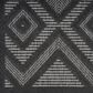 Nourison Versatile 8" x 10" Charcoal and Black Indoor/Outdoor Area Rug, , large