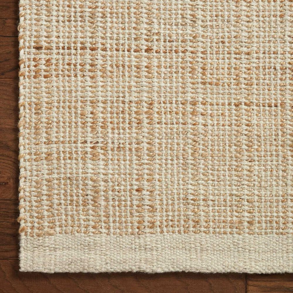 Loloi Cornwall 2&#39;6&quot; x 7&#39;6&quot; Ivory and Natural Runner, , large