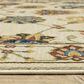 Oriental Weavers Francesca Traditional 2" x 3" Ivory Area Rug, , large