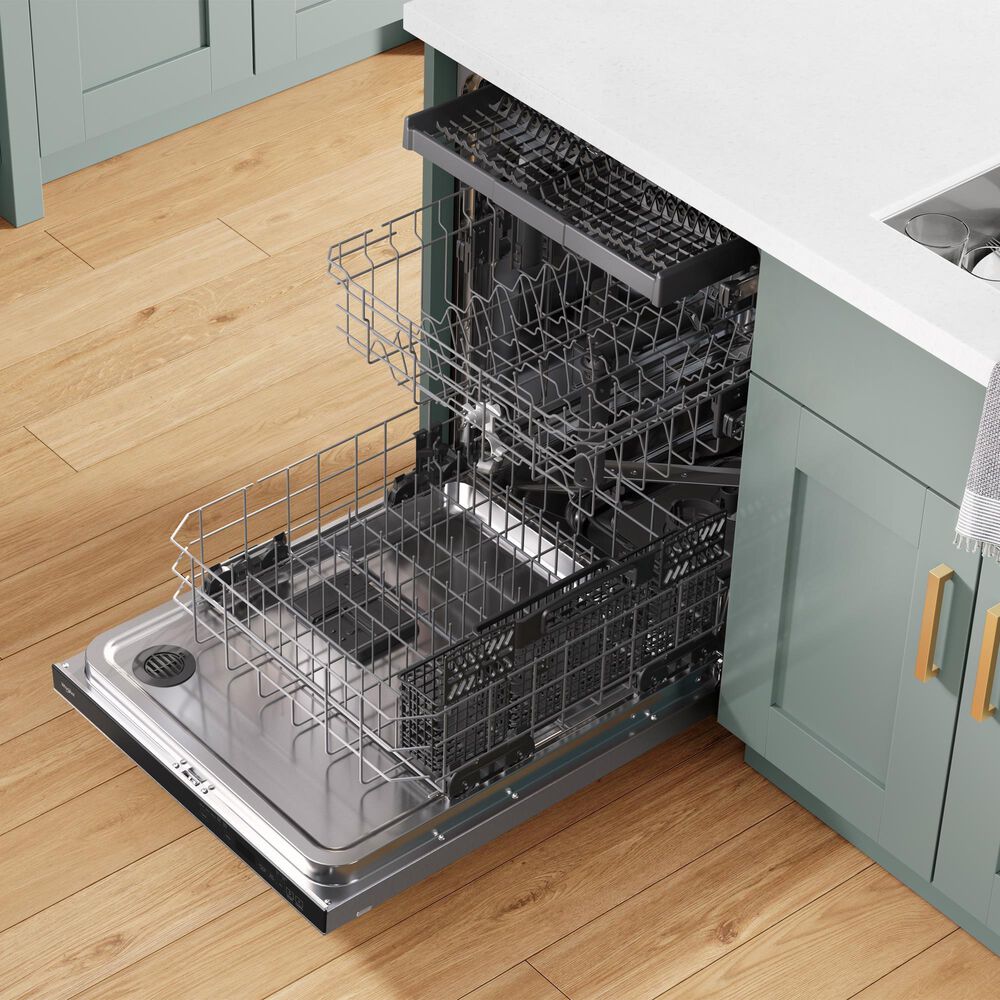 Whirlpool 24&quot; Fully Integrated Dishwasher in Fingerprint Resistant Stainless Steel, , large