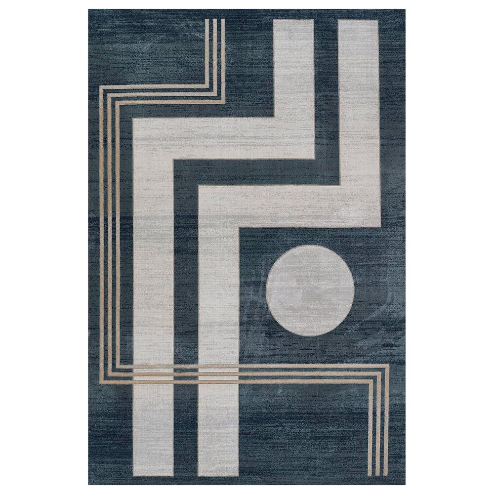 Momeni Edition 1"10" x 2"10" Blue Area Rug, , large