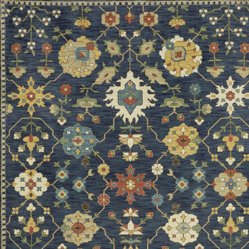 Oriental Weavers Francesca FR02L 5&#39;3&quot; x 7&#39;6&quot; Blue Area Rug, , large