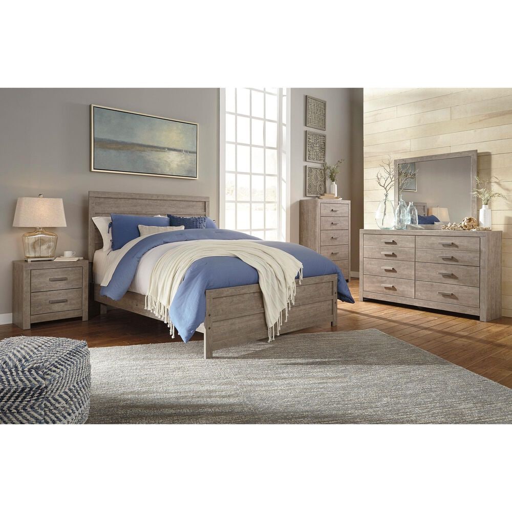 Signature Design by Ashley Culverbach 3 Piece Queen Bedroom Set in Driftwood Gray, , large