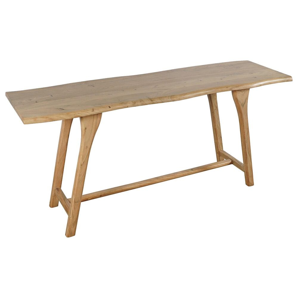Waltham Sedona Live Edge Counter Height Table in Natural - Table Only, , large