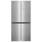 Frigidaire 17.4 Cu. Ft. Counter-Depth 4-Door Refrigerator in Stainless Steel, , large