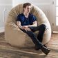 Jaxx 6" Cocoon Large Bean Bag Chair in Camel, , large