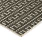 Dalyn Rug Company Bali BB9 10" x 13" Charcoal Indoor/Outdoor Area Rug, , large