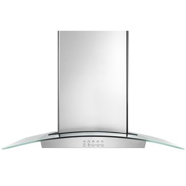 Whirlpool 36" Modern Glass Wall Mount Range Hood, , large