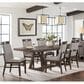 Hawthorne Furniture Hearst 7-Piece Rectangular Dinning Set in Reclaimed Chevron, , large