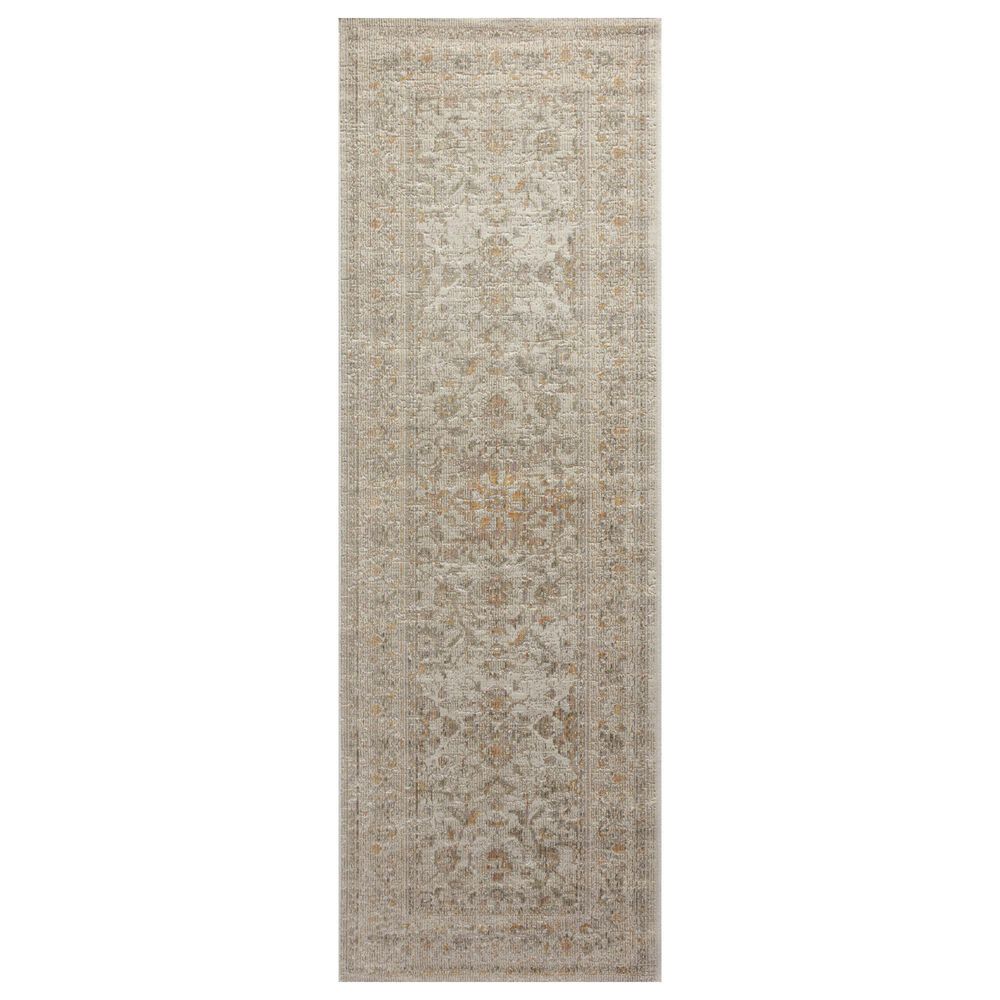 Chris Loves Julia x Loloi Rosemarie 2&#39;7&quot; x 8&#39; Ivory and Natural Runner, , large