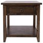 Waltham Bakersfield End Table in Brown, , large