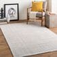 Surya Sycamore 10" x 14" Medium Gray and Beige Area Rug, , large