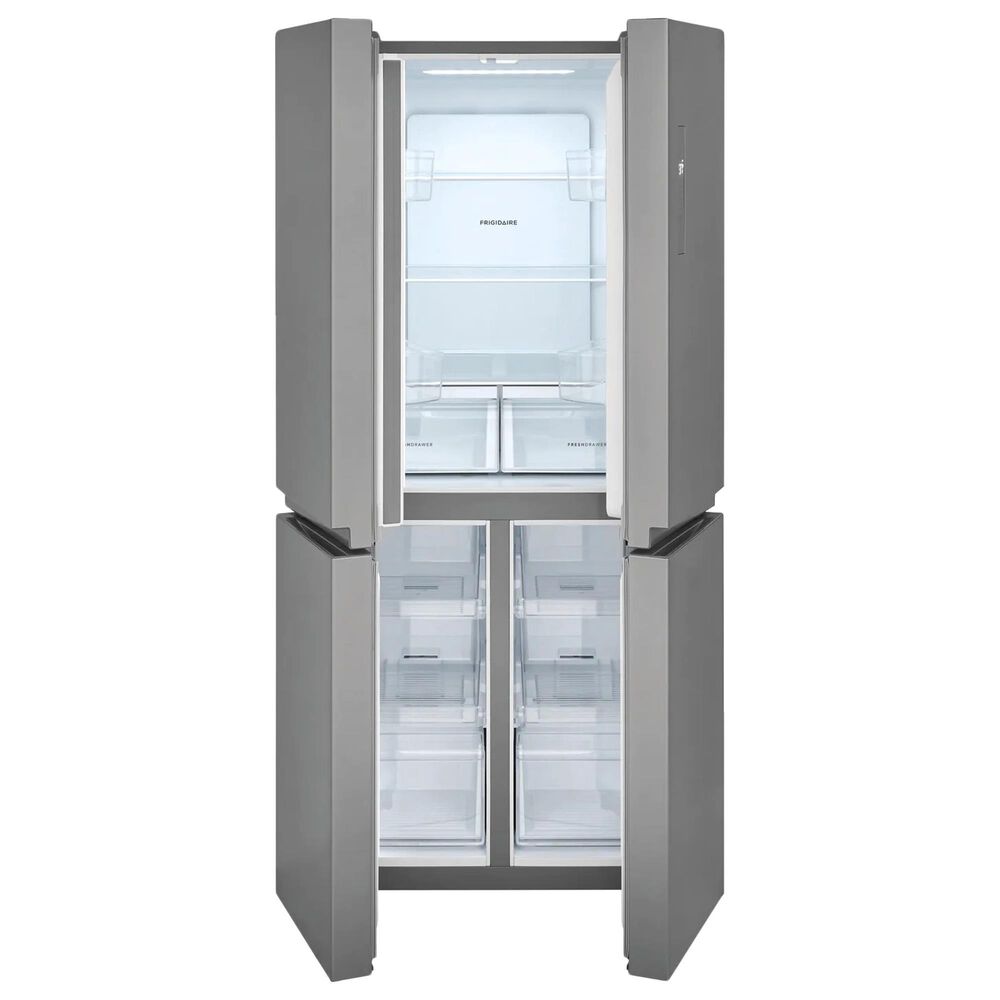 Frigidaire 17.4 Cu. Ft. Counter-Depth 4-Door Refrigerator in Stainless Steel, , large