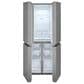 Frigidaire 17.4 Cu. Ft. Counter-Depth 4-Door Refrigerator in Stainless Steel, , large