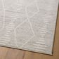 Loloi II Kamala 7"10" x 10" Ivory and Silver Area Rug, , large