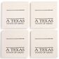 Demdaco 4" x 4" A Texas State of Mind Coasters in Multicolor (Set of 4), , large