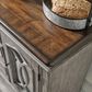 Signature Design by Ashley Lodenbay Dining Server in Antiqued Gray and Walnut Brown, , large