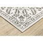 Oriental Weavers Montecito Floral 2"3" x 7"6" Gray Runner, , large