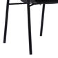 Moe"s Home Collection Shindig Patio Dining Chair in Black (Set of 2), , large