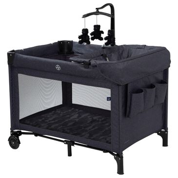 Delta Deluxe Play Yard in Black Camo, , large