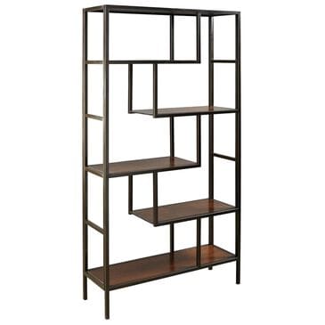 Signature Design by Ashley Frankwell Bookcase in Brown and Black, , large