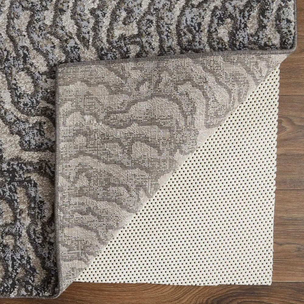 Feizy Rugs Vancouver 4&#39; x 6&#39; Beige and Charcoal Area Rug, , large