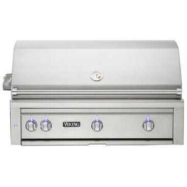 Viking Range 42" Built-In Natural Gas Grill in Stainless Steel, , large