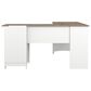 Bush Salinas 3-Piece Office Desk Set in Shiplap Gray and Pure White, , large