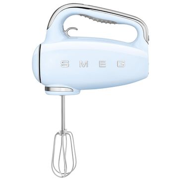 Smeg 6-Speed 50"s Retro Style Hand Mixer in Pastel Blue, , large