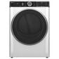 GE 5.3 Cu. Ft. Front Load Washer and 7.8 Cu. Ft. Gas Dryer Laundry Pair in White and Chrome, , large