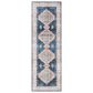 Loloi II Heidi  2" x 5" Denim and Blush Area Rug, , large