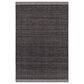 Surya Sycamore 2" x 3" Black and Charcoal Area Rug, , large