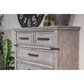 Signature Design by Ashley Russelyn 5 Drawer Chest in Gray, , large
