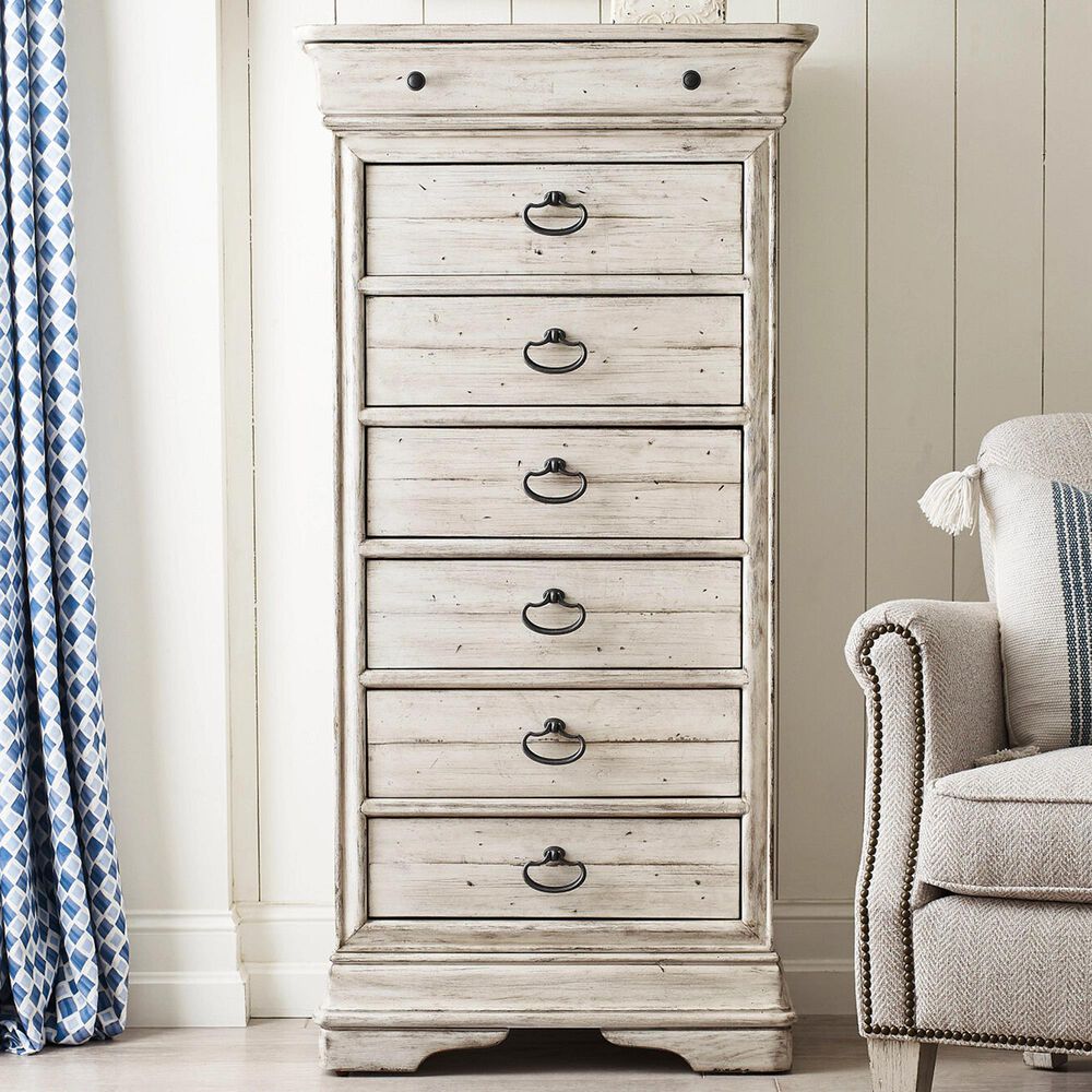 Kincaid Selwyn Walker 7-Drawer Lingerie Chest in Cottage White, , large