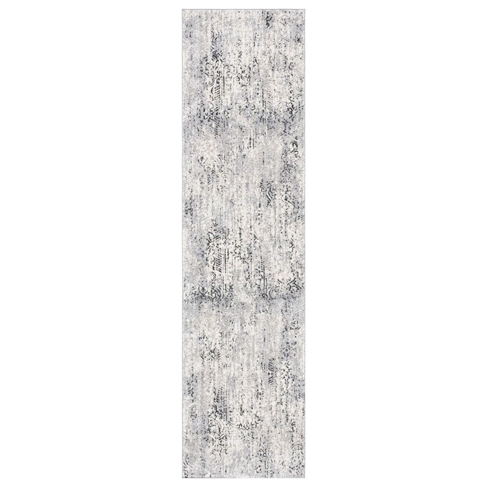 Safavieh Lagoon 2" x 8" Ivory and Gray Runner, , large