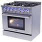 Thor Kitchen 36" Freestanding Professional Gas Range in Stainless Steel, , large