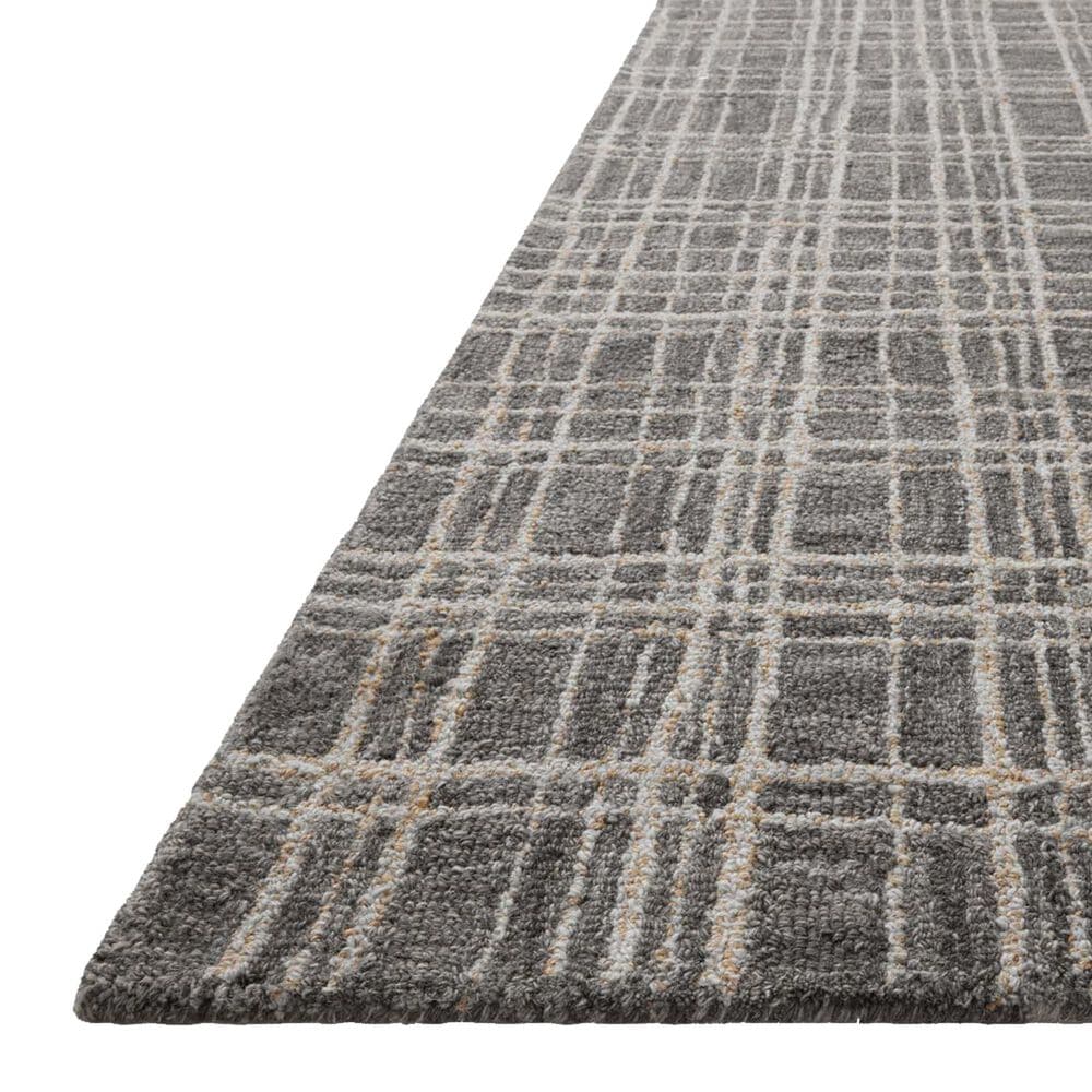 Chris Loves Julia x Loloi Polly 9&#39;3&quot; x 13&#39; Graphite and Pebble Area Rug, , large