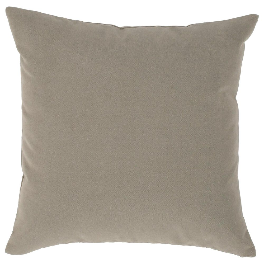 Valdese Weavers, Llc Sundance 20" x 20" Square Throw Pillow in Mushroom, , large