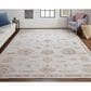 Feizy Rugs Wendover Southwestern 9" x 12" Silver Area Rug, , large