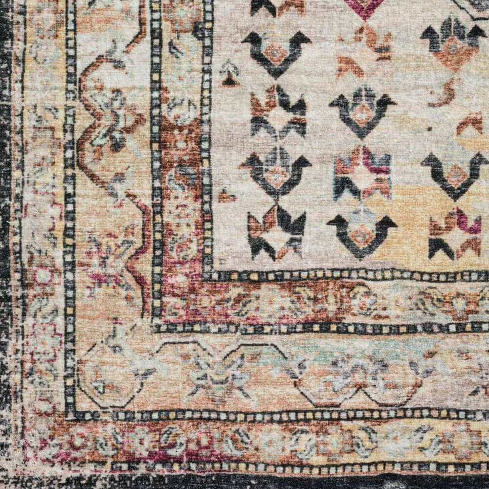 Dalyn Rug Company Jericho Bohemian 2&#39;6&quot; x 10&#39; Midnight Indoor/Outdoor Runner, , large