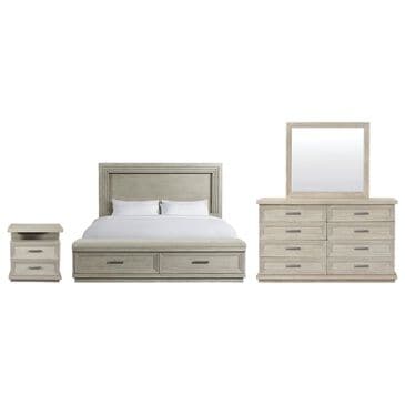 Shannon Hills Cascade 4-Piece Queen Bedroom Set in Dovetail, , large
