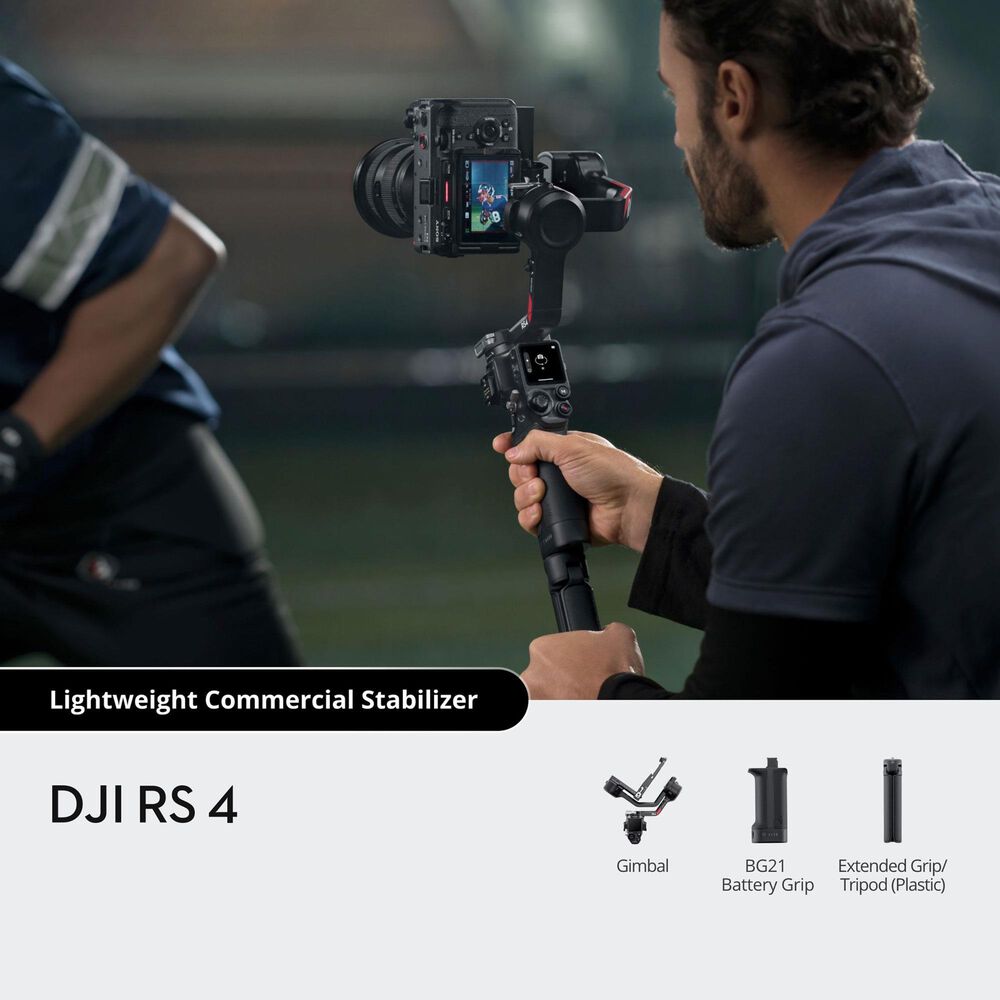 DJI DJI Innovations RS 4 Gimbal Stabilizer in Black, , large