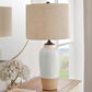 Lite Source Lynelle Table Lamp in White, , large