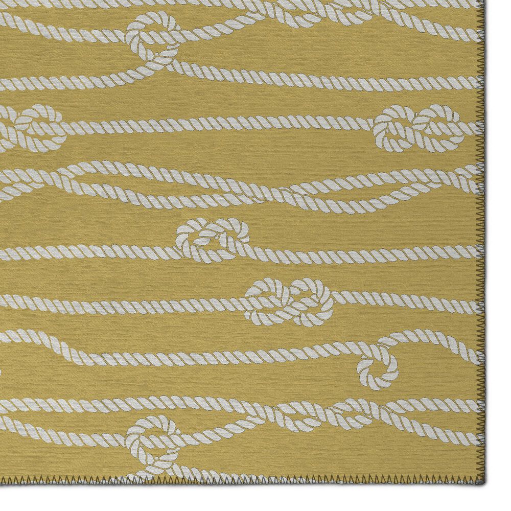 Dalyn Rug Company Harbor 10&#39; x 14&#39; Gold Indoor/Outdoor Area Rug, , large