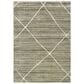 Oriental Weavers Carson 9661A 3"10" x 5"5" Gray Area Rug, , large