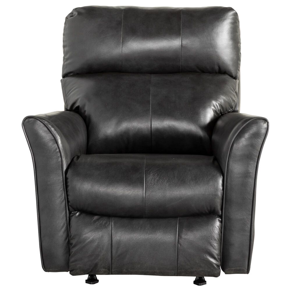 Southern Motion Stardust Power Rocker Recliner with Power Headrest in Black, , large