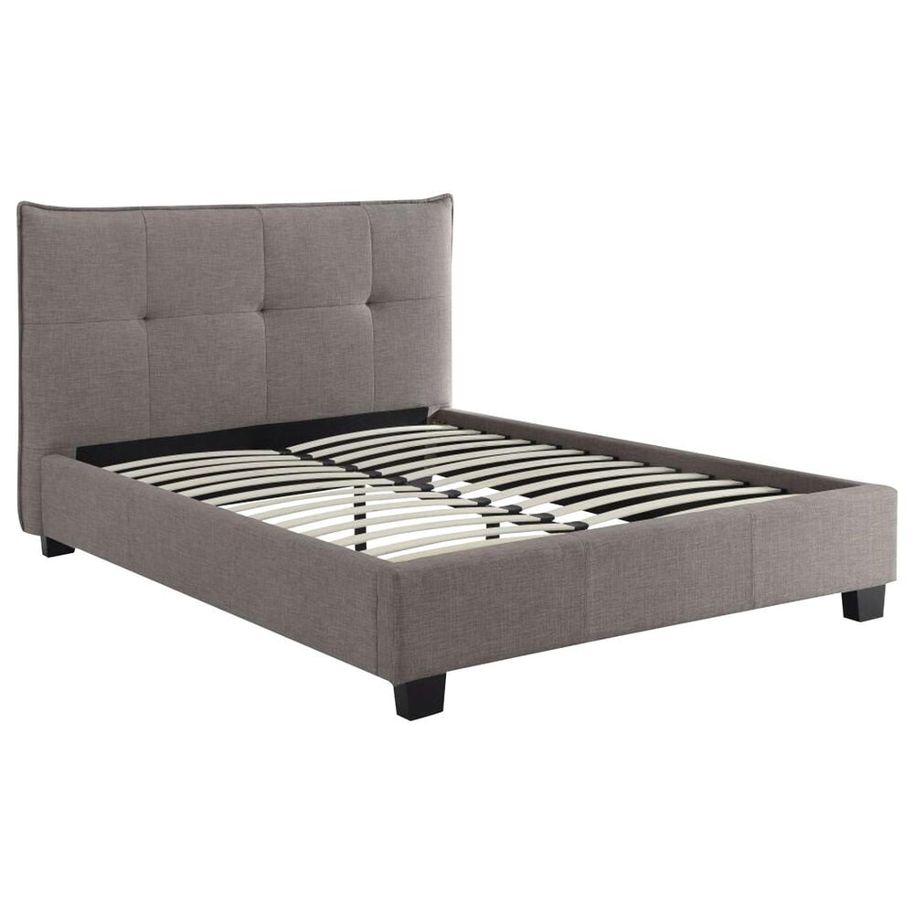 Urban Home Geneva King Adona Platform Bed in Dolphin, , large