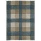 Oriental Weavers Alton Flanel 3"3" x 5" Blue and Beige Area Rug, , large